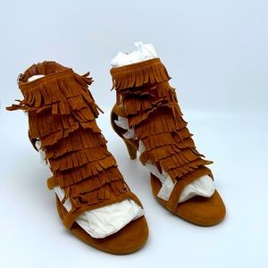 Jeffrey Campbell Fringe Sandals